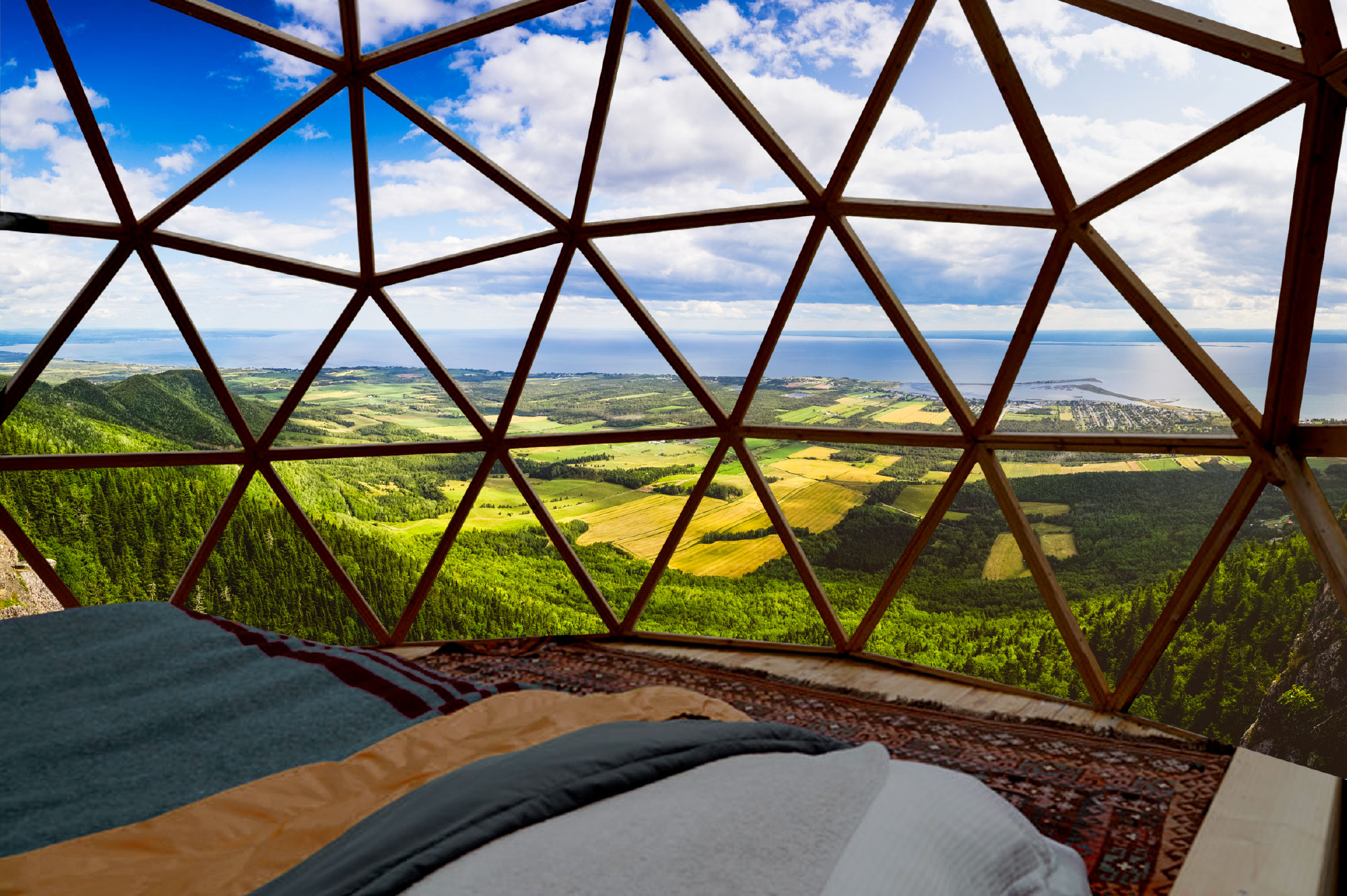 Géodômes Desjardins MontSaintJoseph